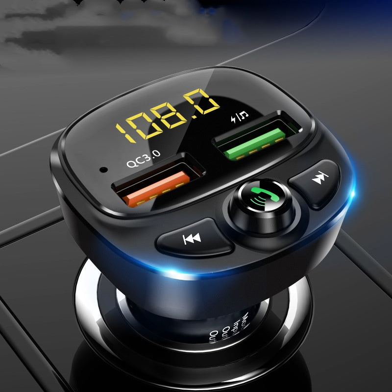 Dual USB Bluetooth Car Charger - GRAND GOLD