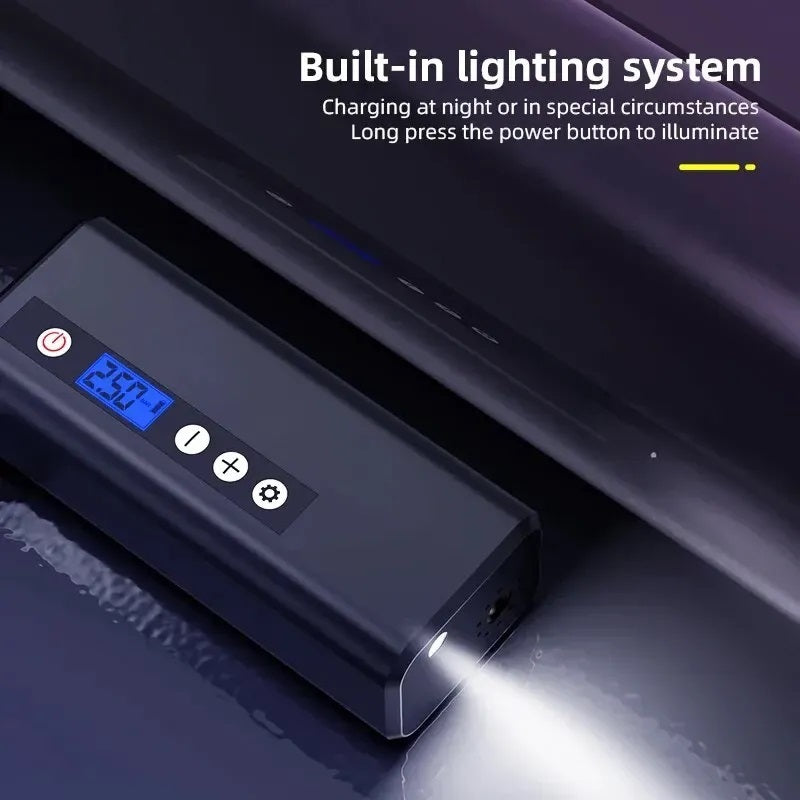 Smart Wireless Digital Car Inflator Air Pump - GRAND GOLD