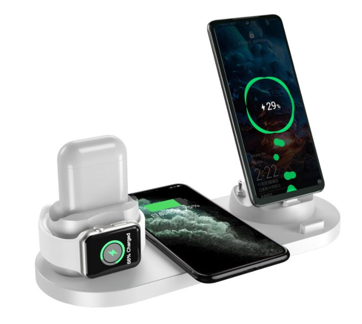 6-in-1 Wireless Charging Dock Station - GRAND GOLD